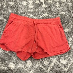 loose fitting sweatshorts